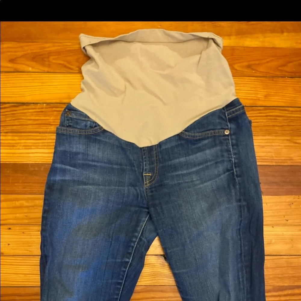 Seven for all mankind maternity jeans